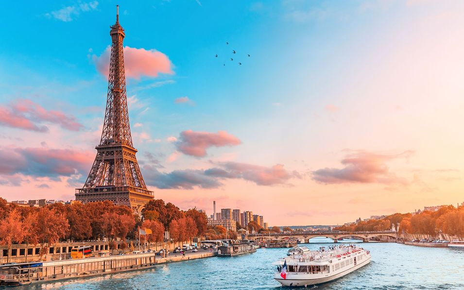 Blick auf Eiffelturm