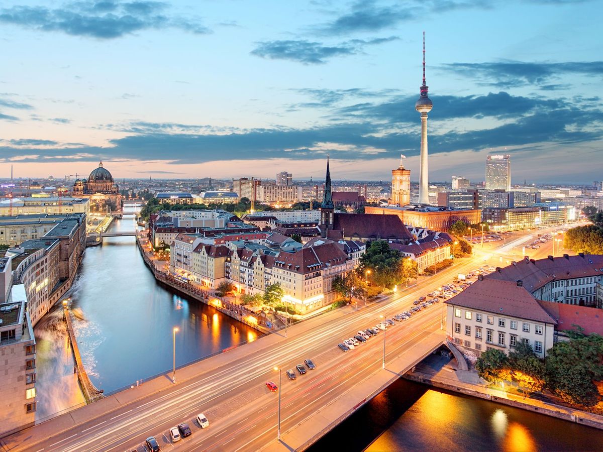 Blick auf Berlin inklusive Fernsehturm